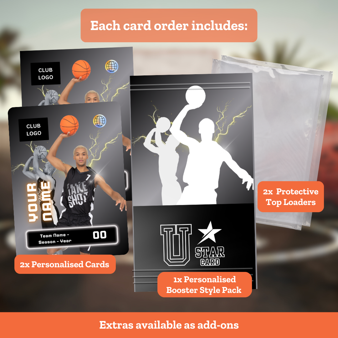 'Lightning' Trading Card - Basketball