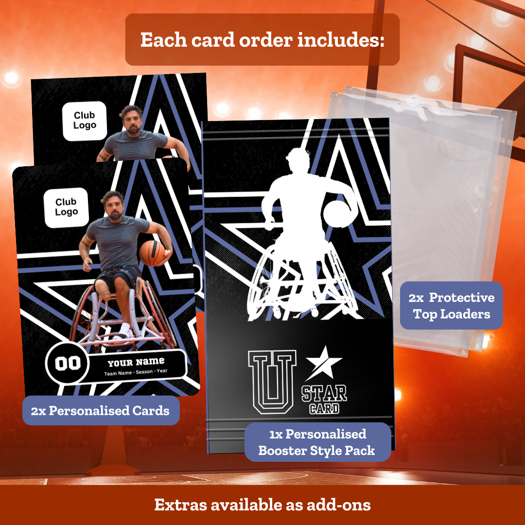 'Classic Star' Trading Card - Basketball