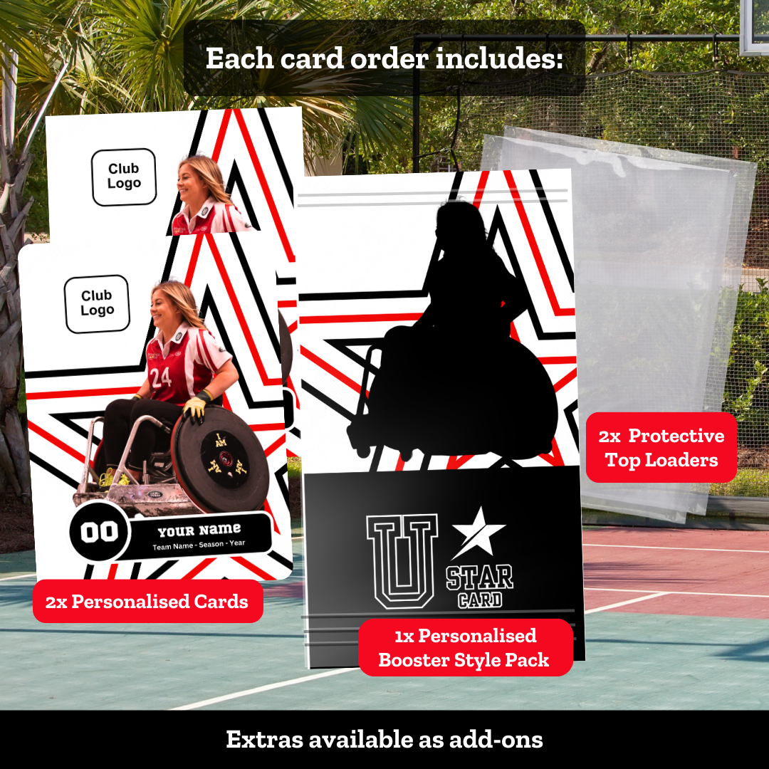 'Classic Star' Trading Card - Football