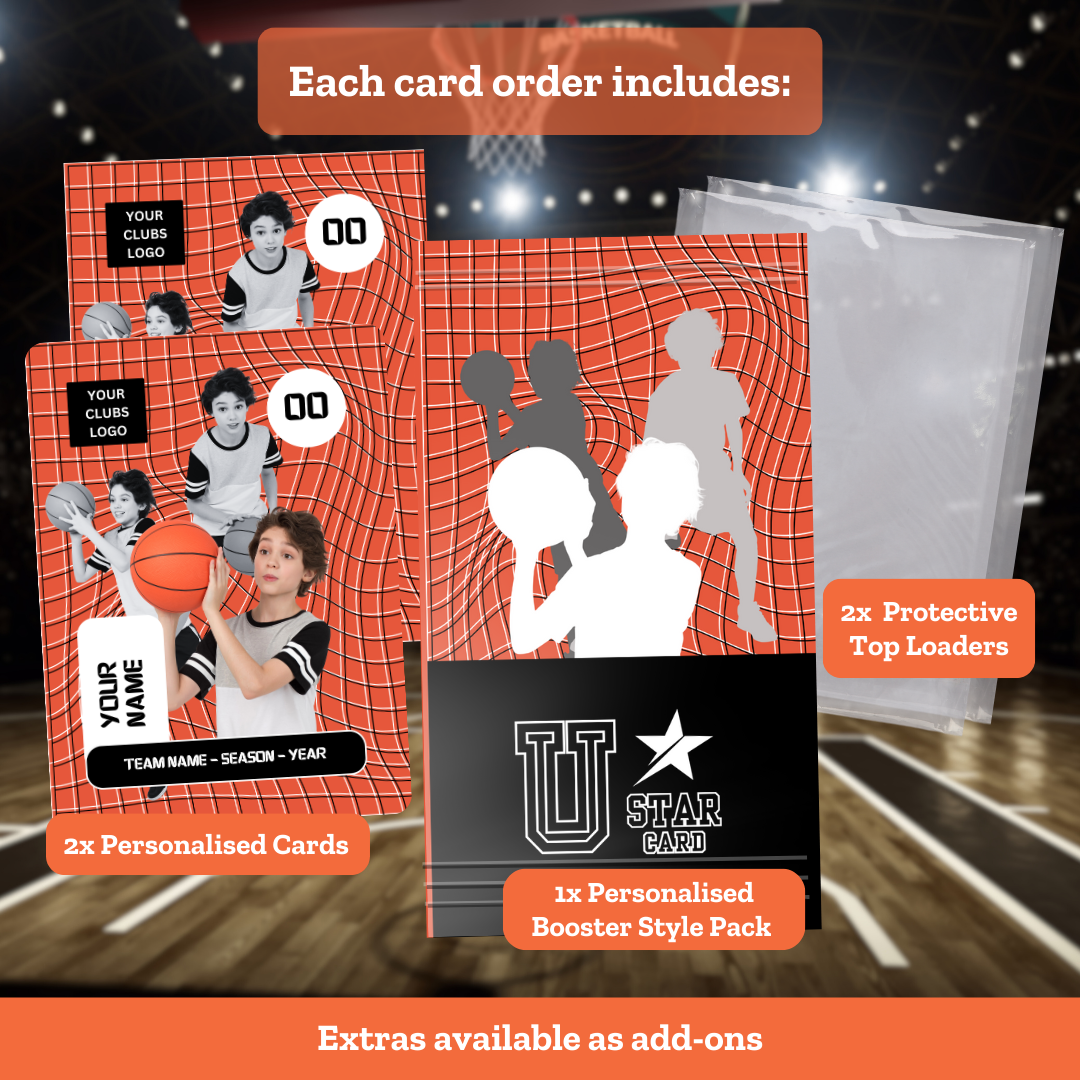 'Warp' Trading Card - Basketball