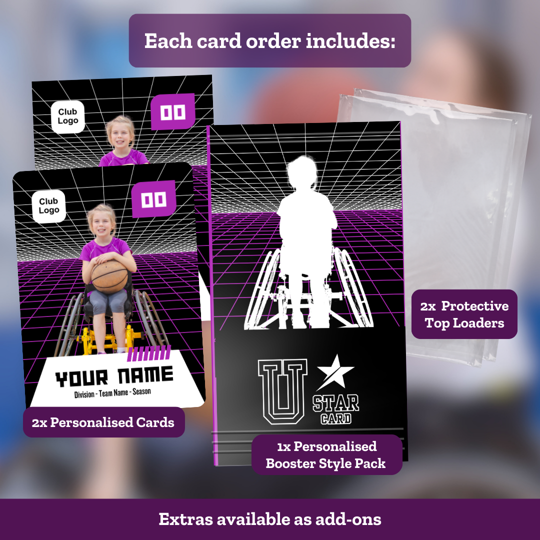 'Grid' Trading Card - Basketball