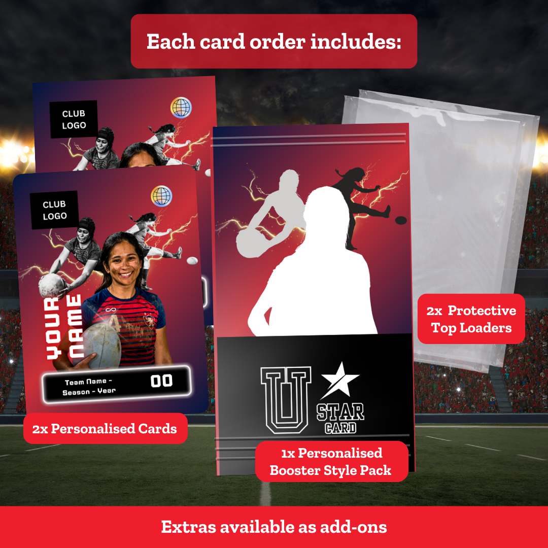 'Lightning' Trading Card - Football