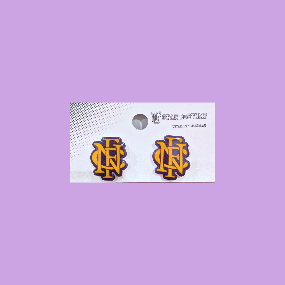 NFC Logo Medium Earrings